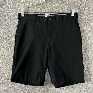 Ibkul Men's Size 32 Black Nylon UPF 50+ Golf Shorts